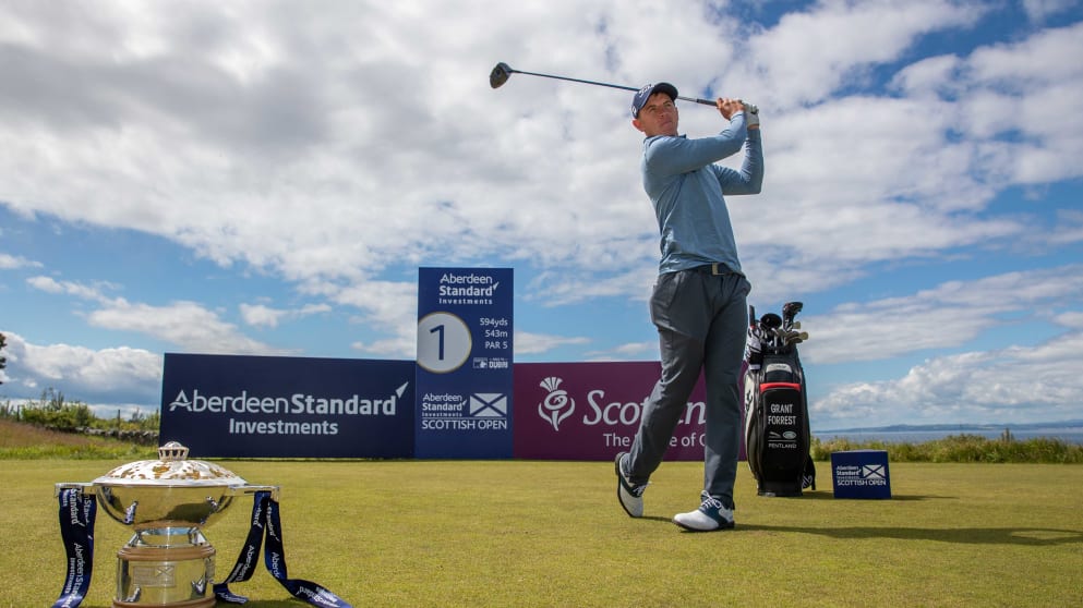 Scotland's Grant Forrest at The Renaissance Club 