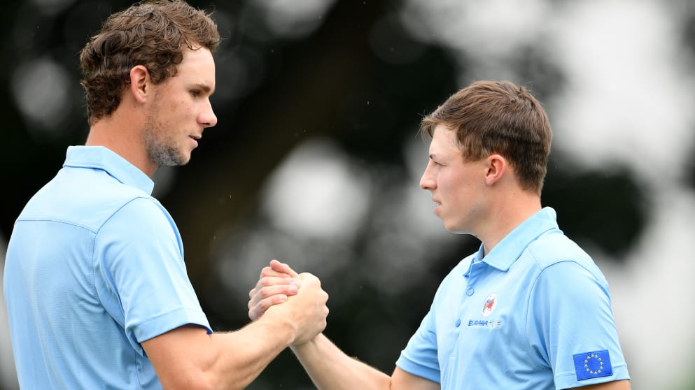 Thomas Pieters and Matt Fitzpatrick