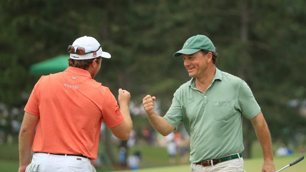 Eddie Pepperell and Jeff Knox