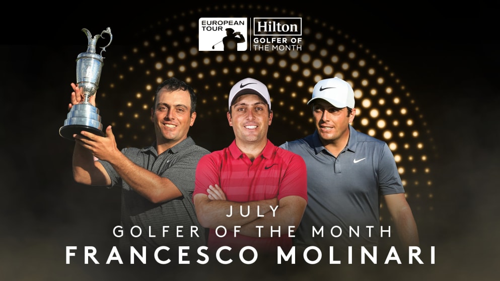 Francesco Molinari - July Hilton Golfer of the Month