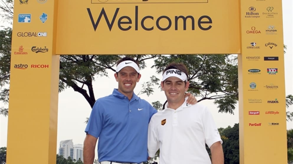 Charl Schwartzel and Louis Oosthuizen