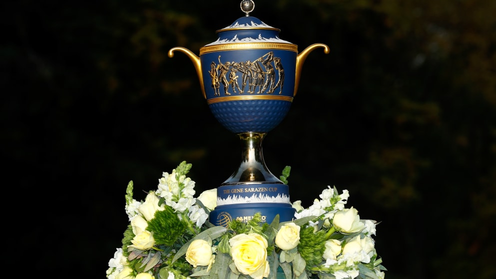 The Gene Sarazen Cup, the WGC-Mexico Championship trophy