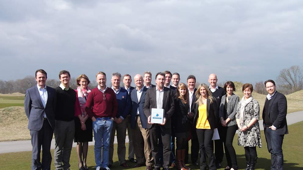 Representatives from across The European Tour Properties Network at the Spring Conference at The Dutch