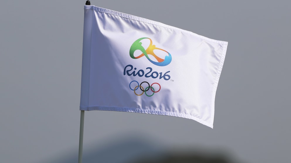 Olympic flagstick