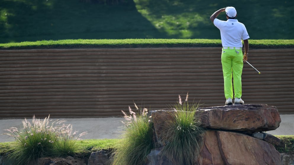 Rahil Gangjee during the Hero Indian Open