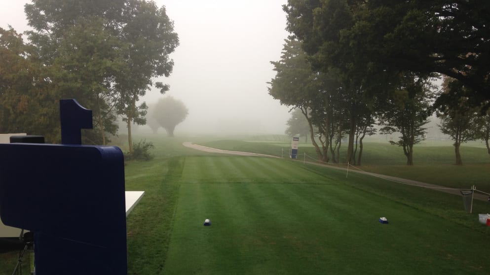 The first tee at Bad Griesbach