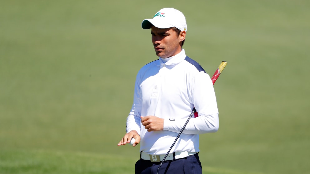 Romain Langasque at The Masters