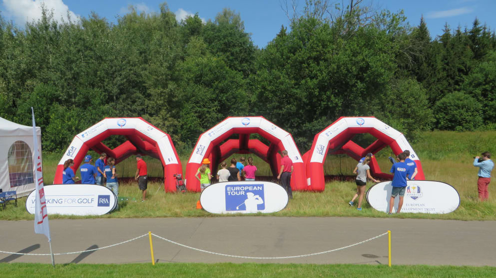Free golf lessons at Tseleevo Golf & Polo Club