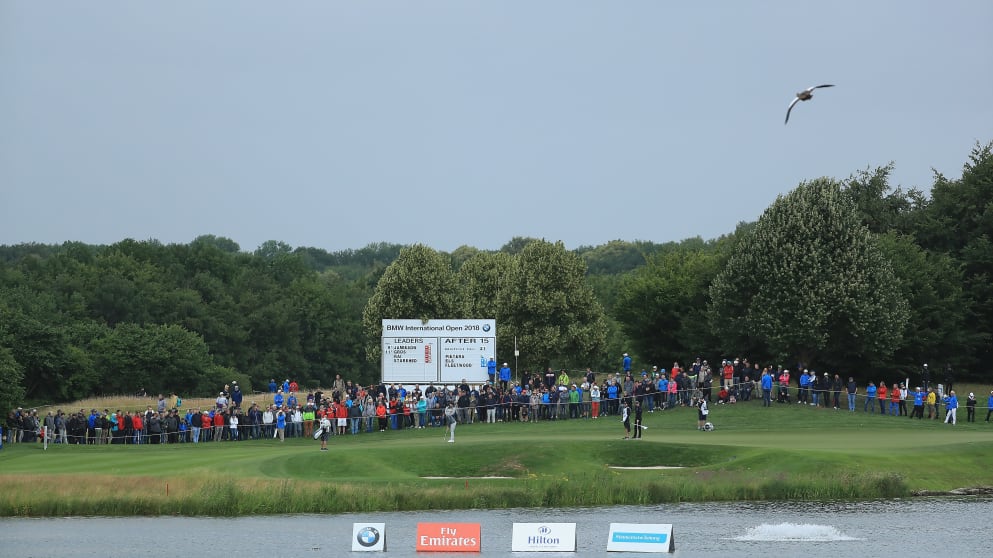 The 16th at the BMW International Open