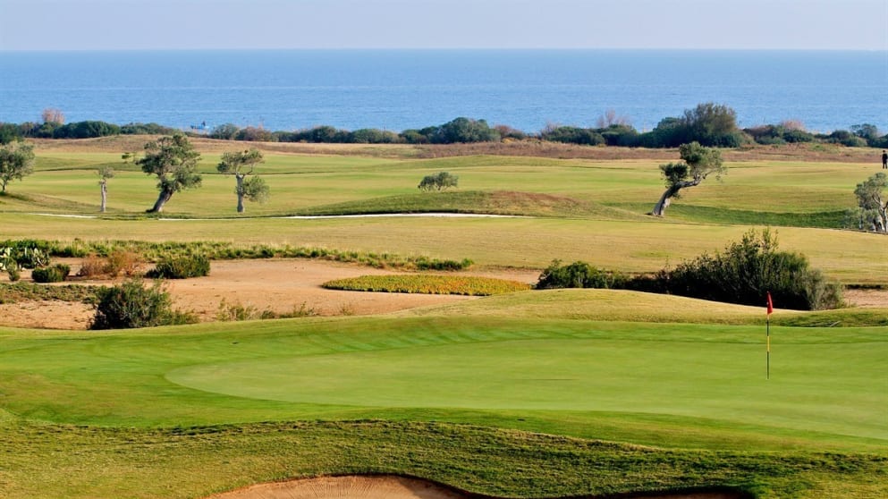 The ninth hole at San Domenico Golf (pic by Phil Inglis)