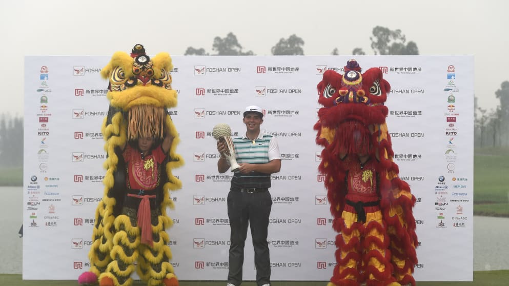 2016 champion Marcus Armitage (Richard Castka/Sportpixgolf.com)