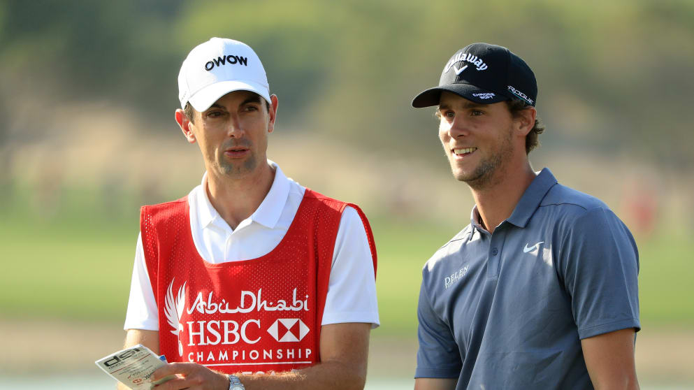 Thomas Pieters in Abu Dhabi