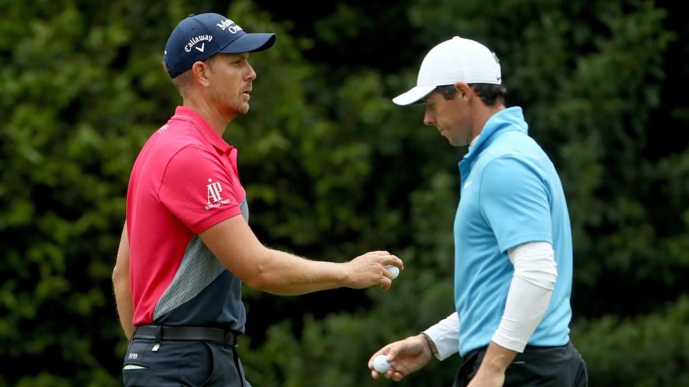 Henrik Stenson and Rory McIlroy