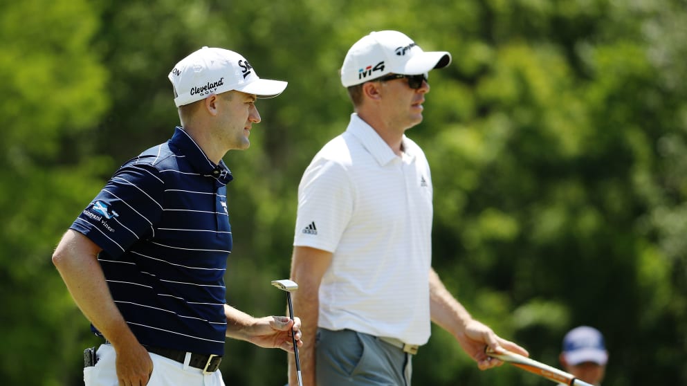 Russell Knox and Martin Laird