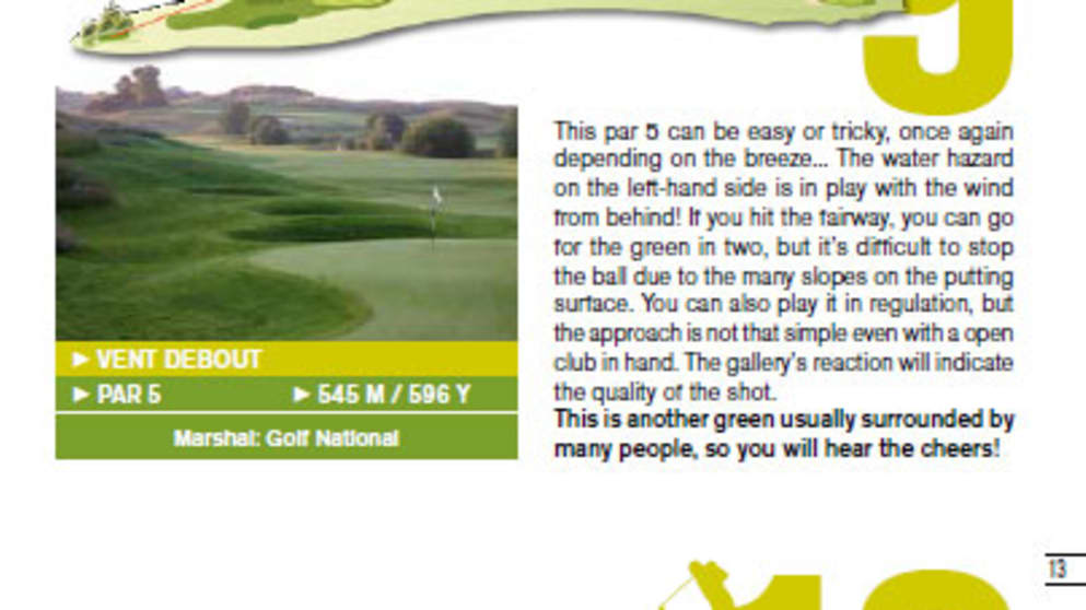 Le Golf National Hole 9-10