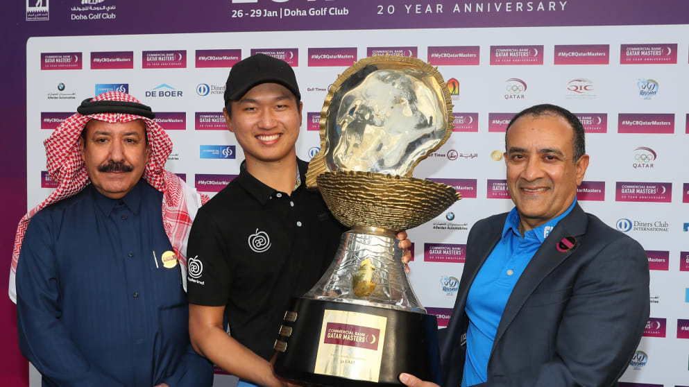 Jeunghun Wang - the 2017 Commercial Bank Qatar Masters Champion