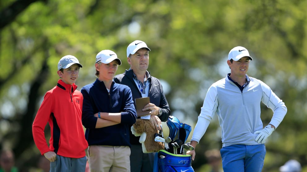 Tom McKibbin & Rory McIlroy