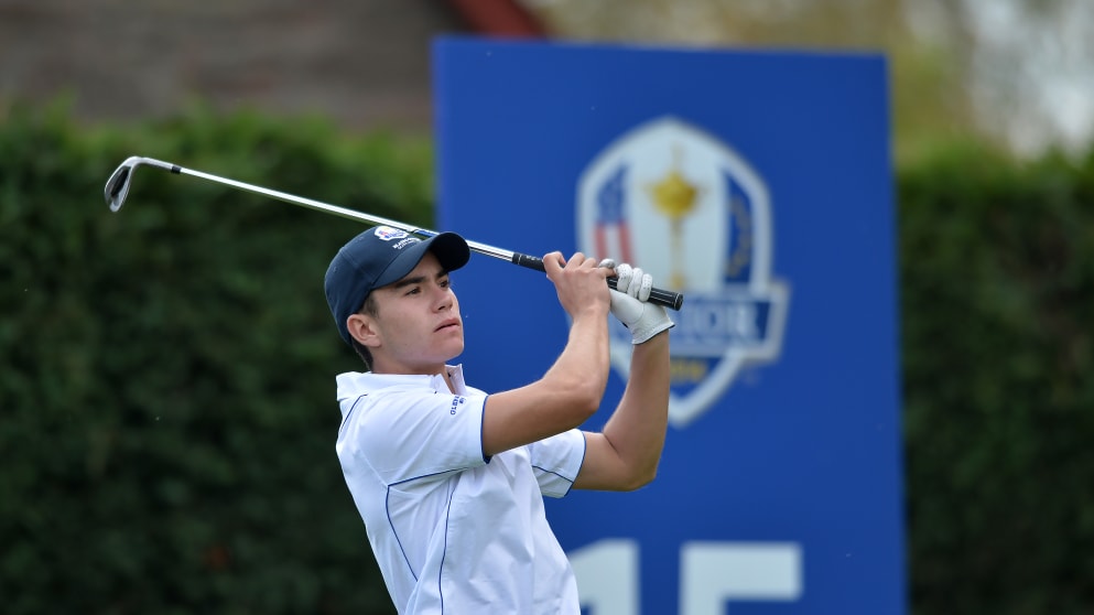 Ivan Cantero Gutierrez in The 2014 Junior Ryder Cup