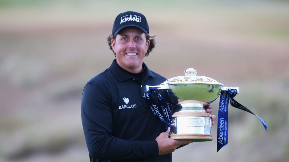 Phil Mickelson - 2013 Aberdeen Asset Management Scottish Open Champion