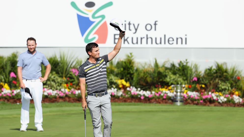 Chris Paisley at the BMW SA Open