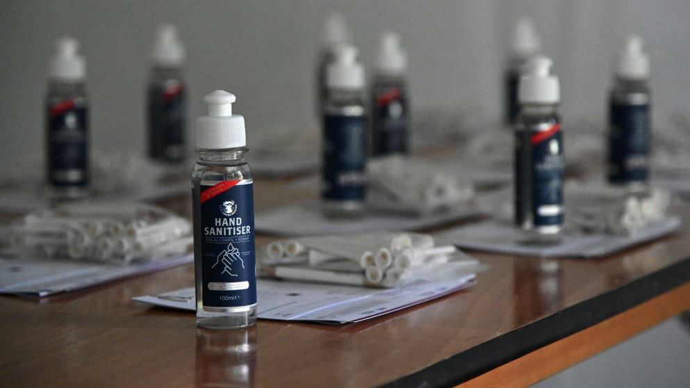 health strategy sanitiser