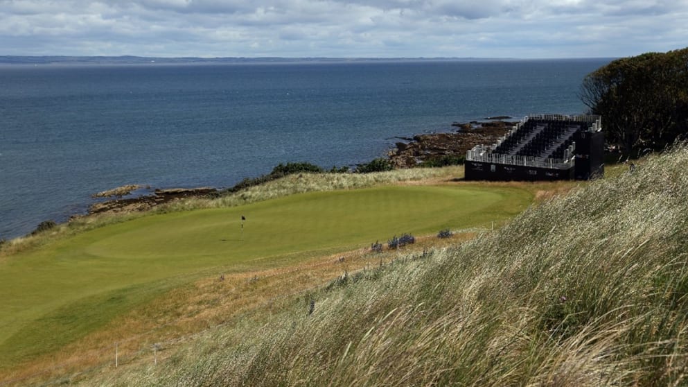 13th green public grandstand