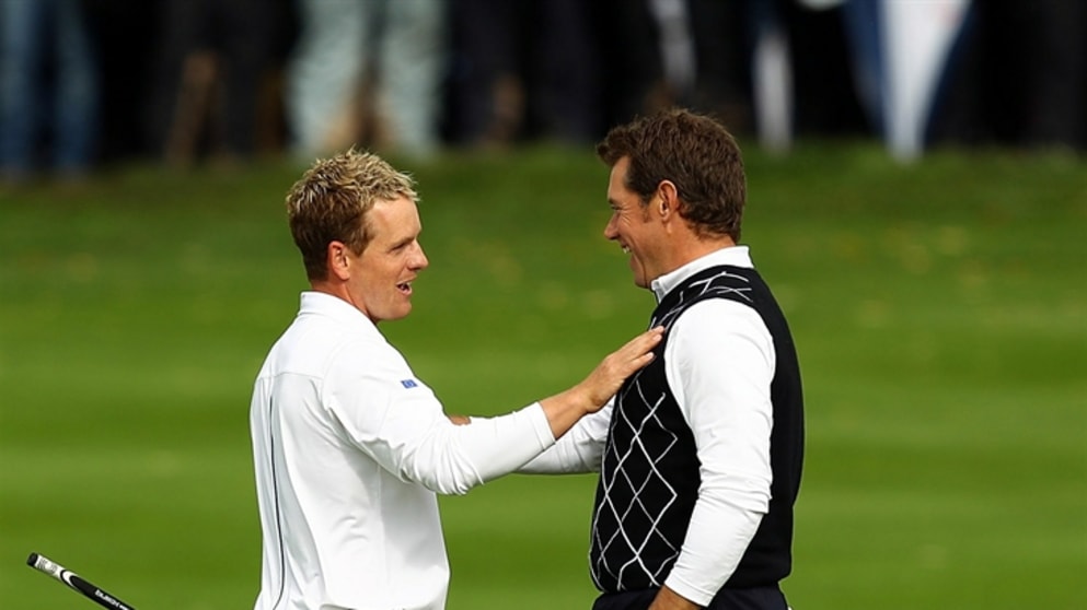 Lee Westwood and Luke Donald
