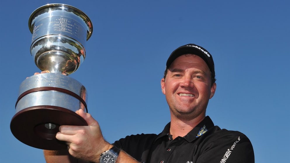 KLM Open champion Peter Hanson