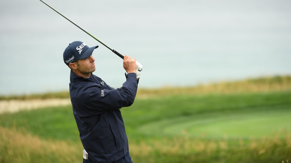 Adri Arnaus during the first round of the 2019 U.S. Open at Pebble Beach