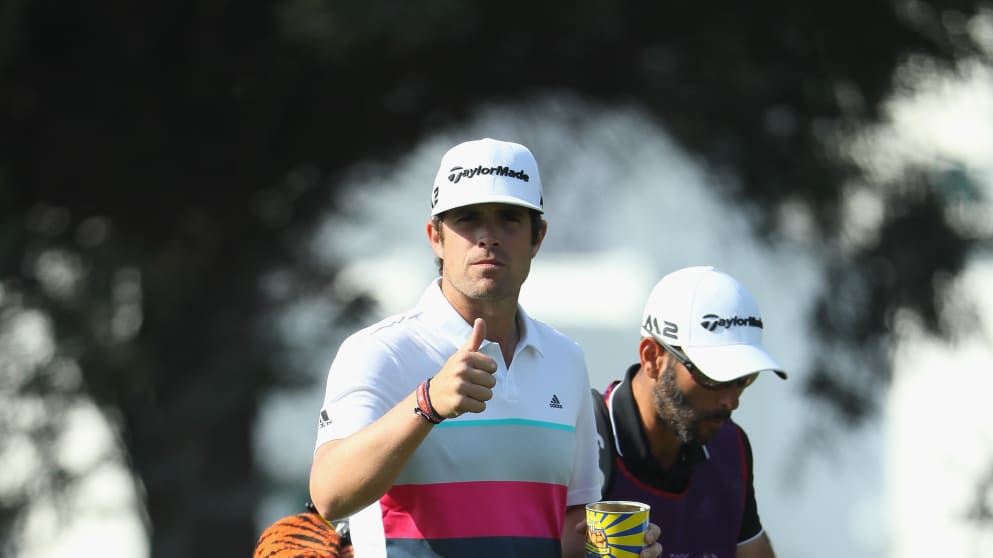 Nacho Elvira at the Commercial Bank Qatar Masters