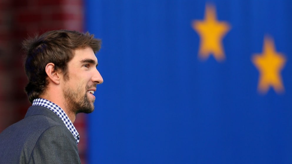 Olympic champion Michael Phelps