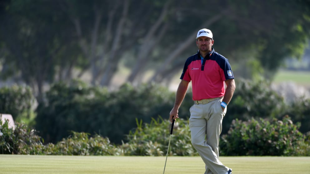 Graeme McDowell at the Commercial Bank Qatar Masters