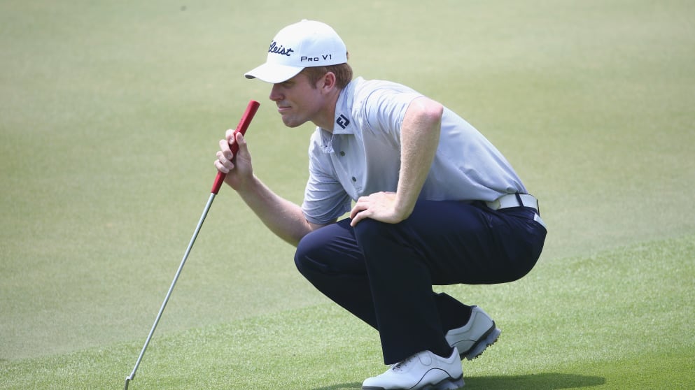 Andrew Dodt - playing some fine golf on the final day in Thailand