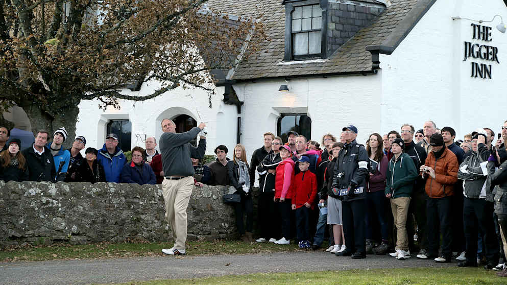 Sir Steve Redgrave at St Andrews