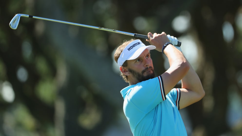 Joost Luiten ahead of the Andalucia Valderrama Masters