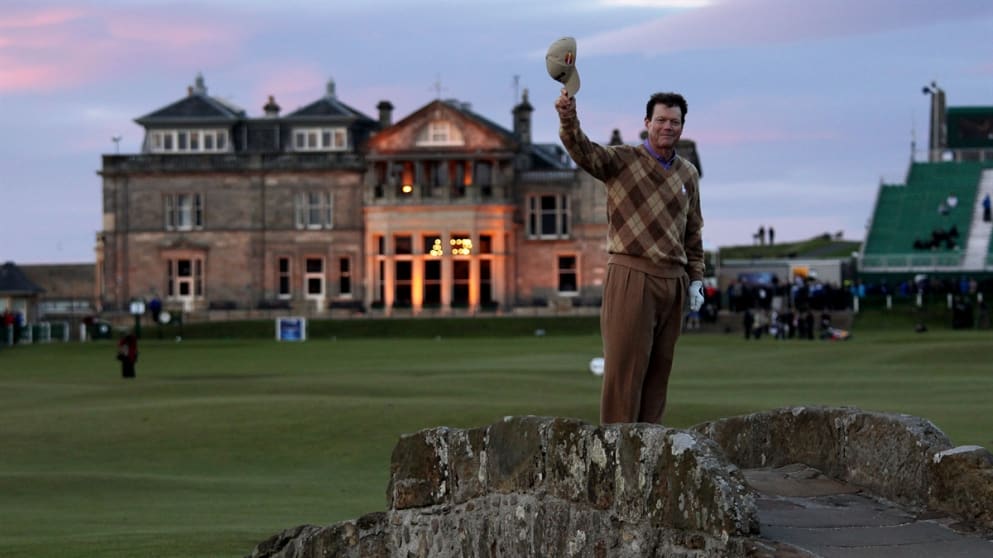 Tom Watson at St Andrews