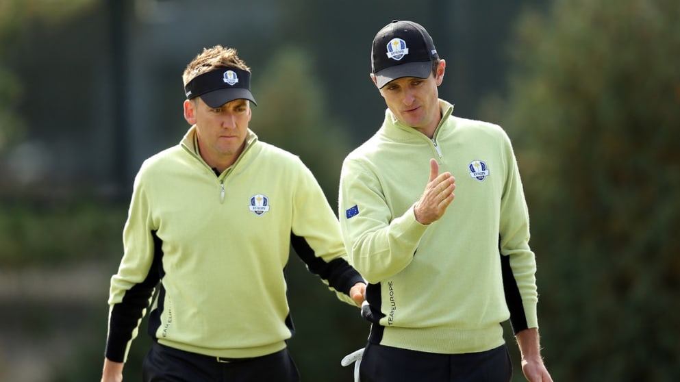 Ian Poulter and Justin Rose