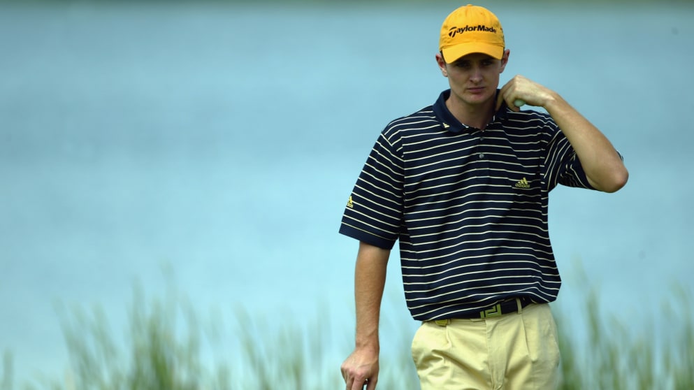 Justin Rose at the 2002 US PGA Championship