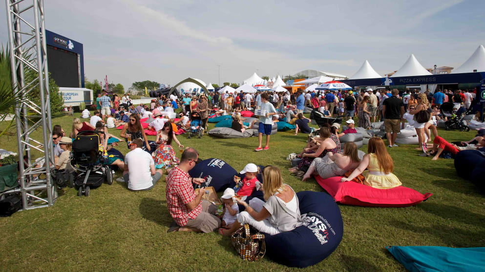 Fans enjoy a great day out