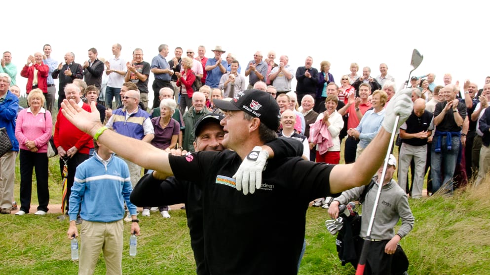 Paul Lawrie and Jose Maria Olazabal 
