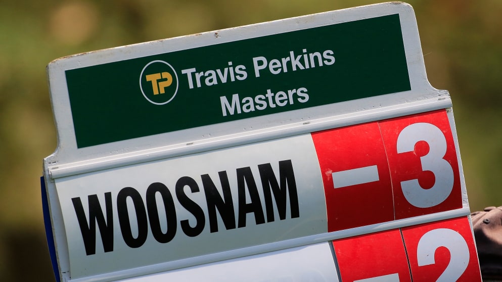 Day one at the Travis Perkins Masters