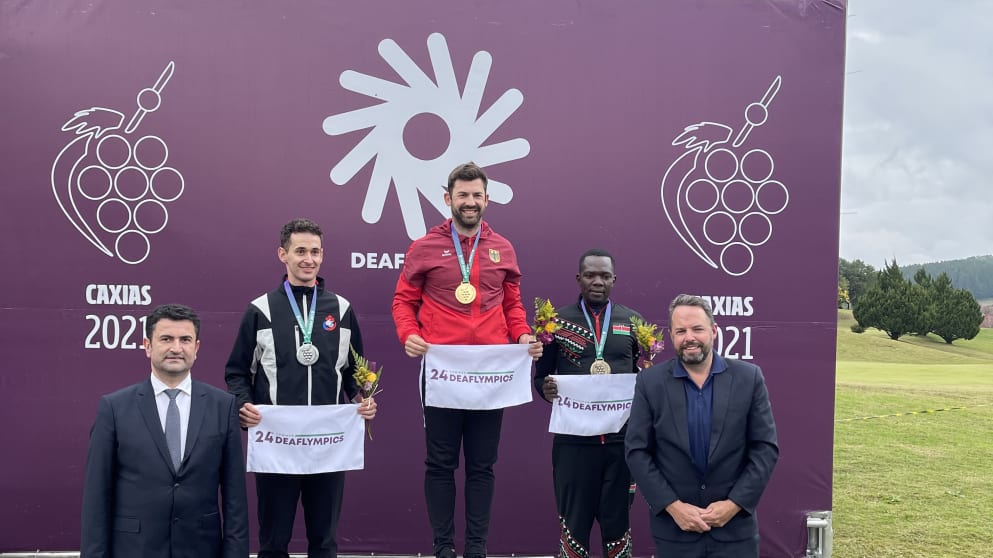 Allen John Deaflympics