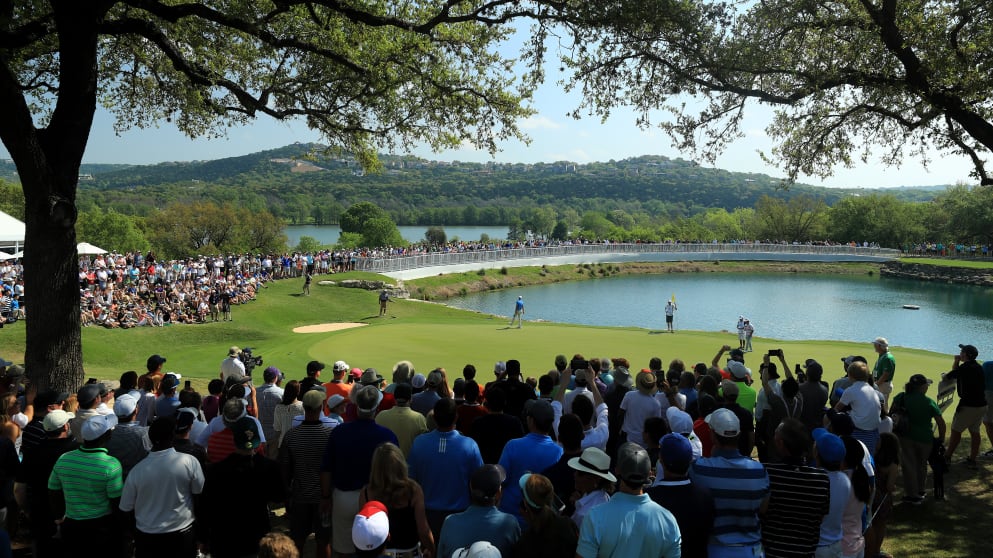 Dustin Johnson at the WGC-Dell Technologies Match Play