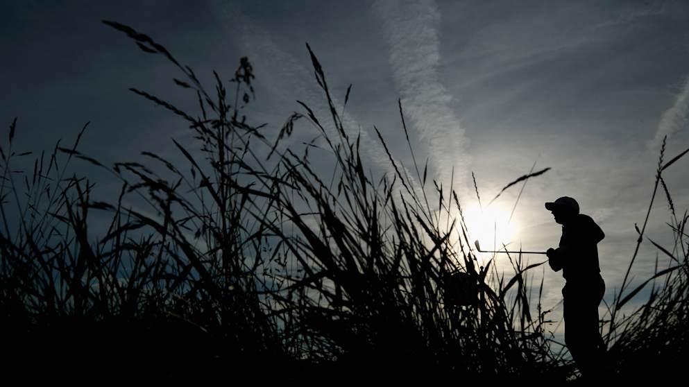 Sergio Garcia on the eighth