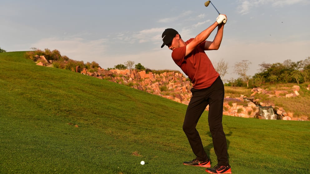 Paul Peterson at the Hero Indian Open