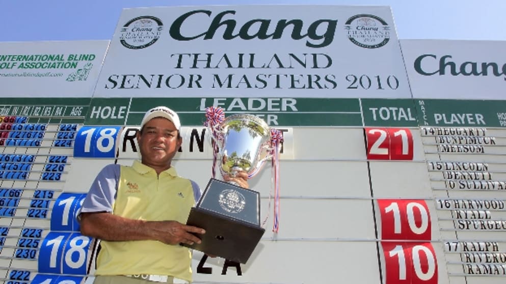 Boonchu Ruangkit Thailand Senior Masters win