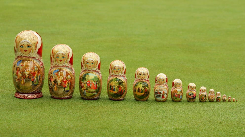 Russian Doll Trophy