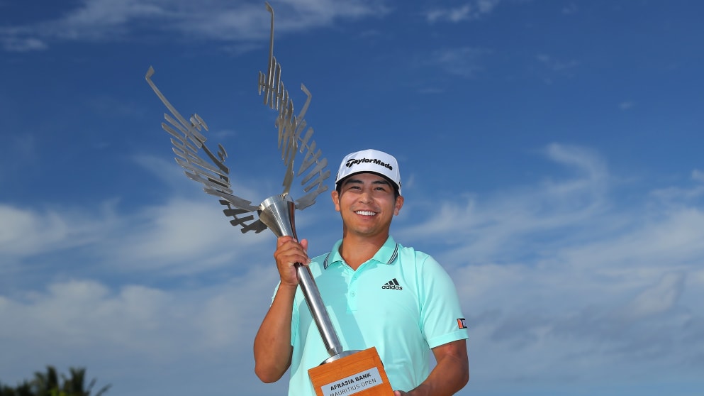 Kurt Kitayama - the 2018 AfrAsia Bank Mauritius Open Champion