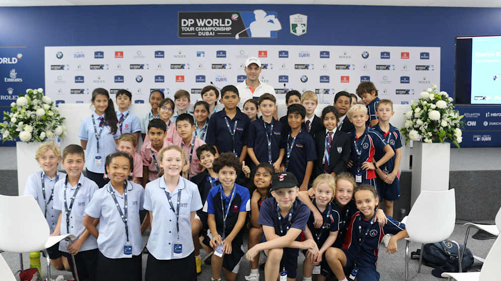 Kaymer's Kids Presser