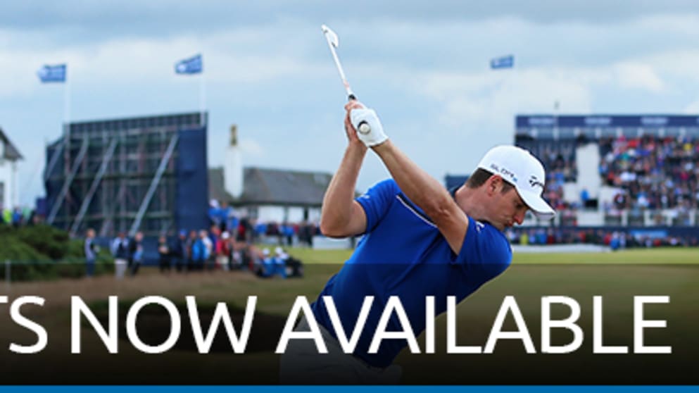 Scottish Open ticket Promotion